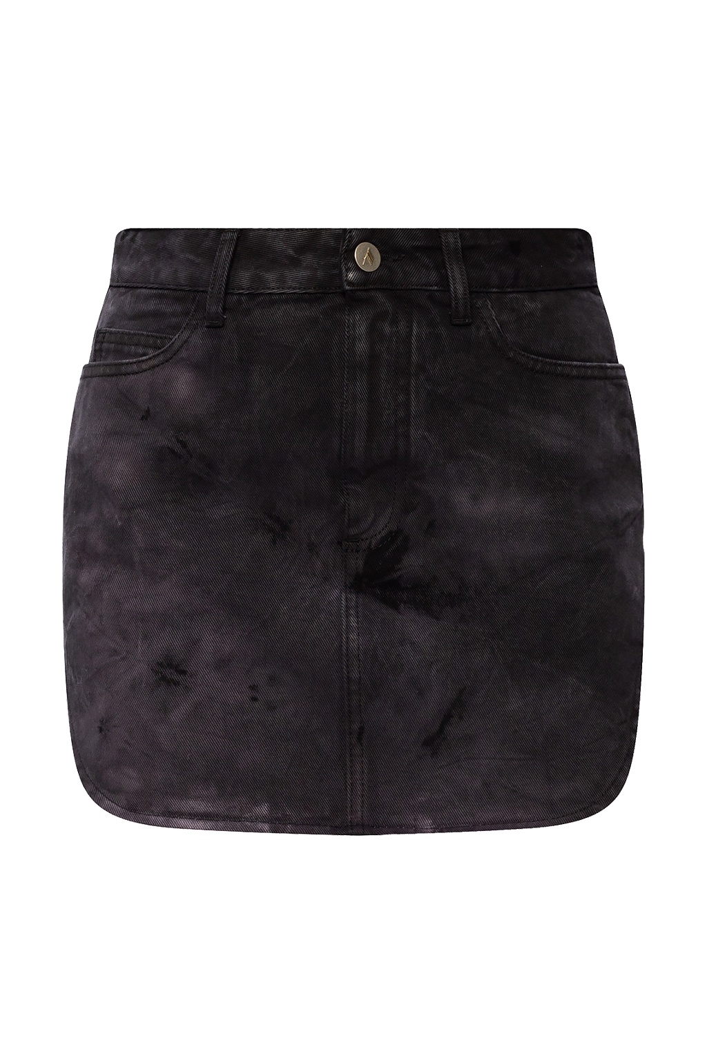 The Attico Short denim skirt